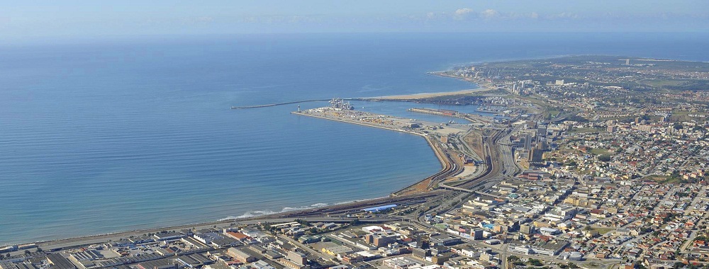 Port Elizabeth Harbour Aerial View